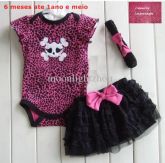 Conjunto caveira 3 pecas